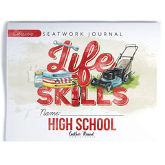 Life Skills homeschool unit study printed high school cursive seatwork journal