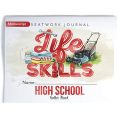 Life Skills homeschool unit study printed high school manuscript seatwork journal