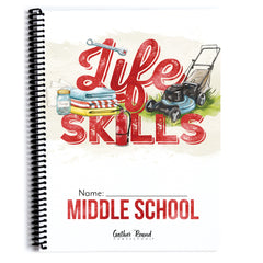 Life Skills homeschool unit study printed student book middle school
