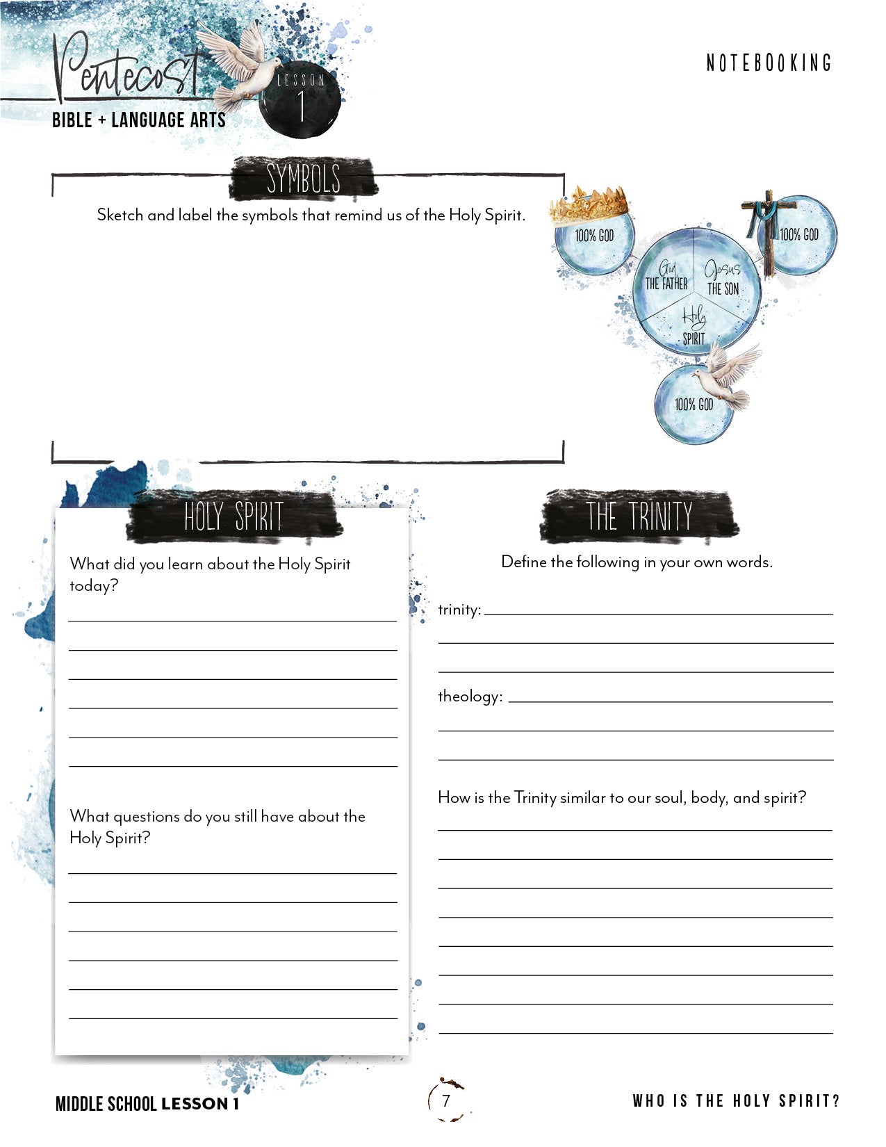 Pentecost Unit (Printed Books)