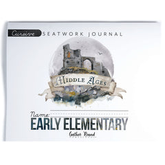 Middle Ages homeschool unit study digital student seatwork book in cursive for early elementary