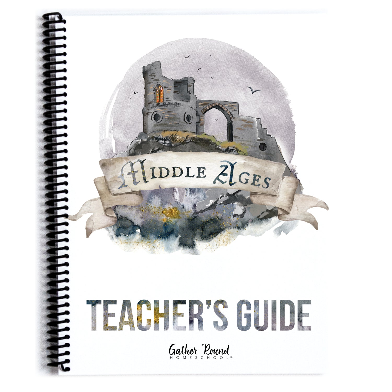 Middle Ages homeschool unit study printed teacher's guide