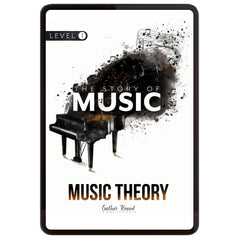 Music homeschool unit study digital student Music Theory workbook level one