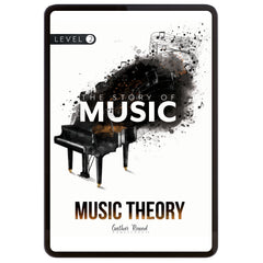Music homeschool unit study digital student Music Theory workbook level two