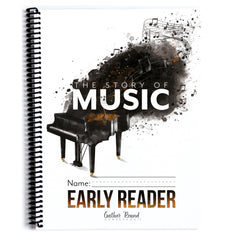 Music homeschool unit study print student workbook for Early Reader