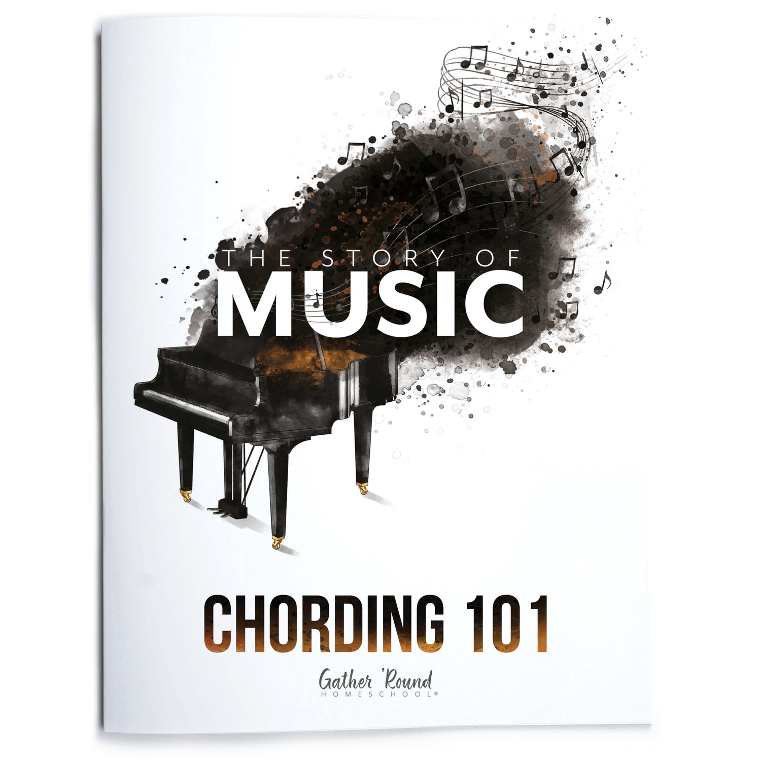 Music homeschool unit study print student Chording 101 workbook