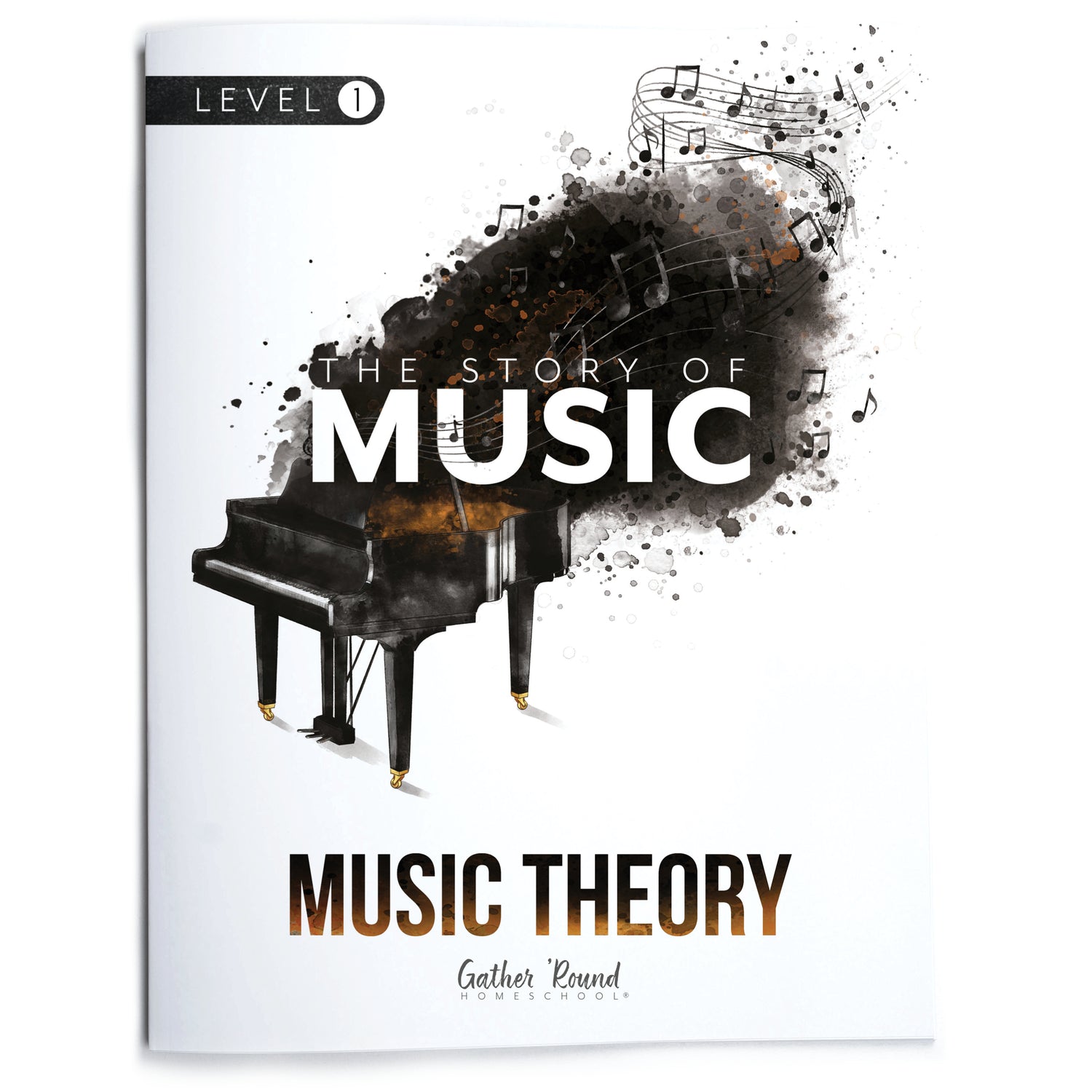 Music homeschool unit study print student Music Theory workbook level one 