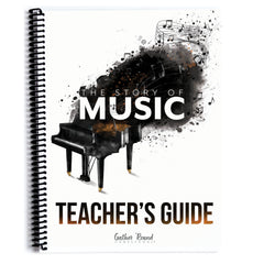 Music homeschool unit study print teacher's guide