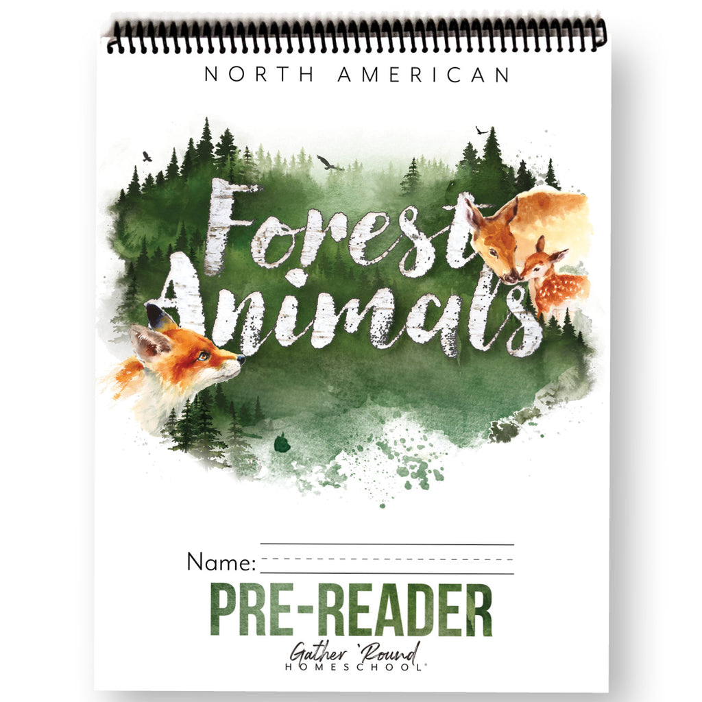 North American Forest Animals Printed Books