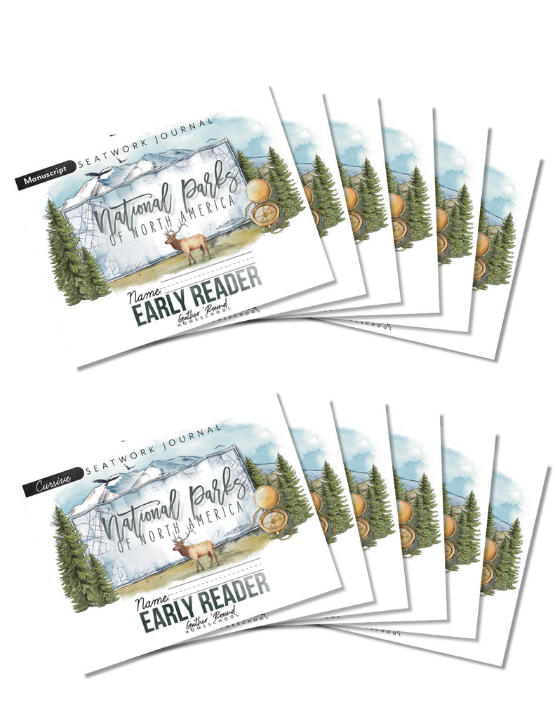 National Parks Seatwork Books