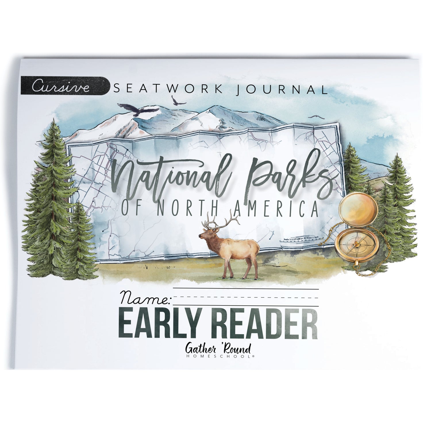 National Parks Seatwork (Printed Books)