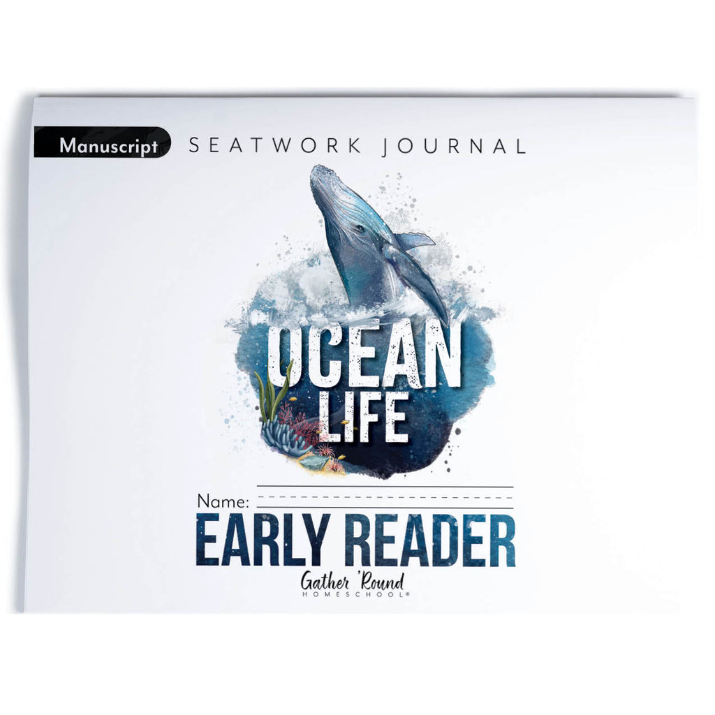 Ocean Life Printed Seatwork Books