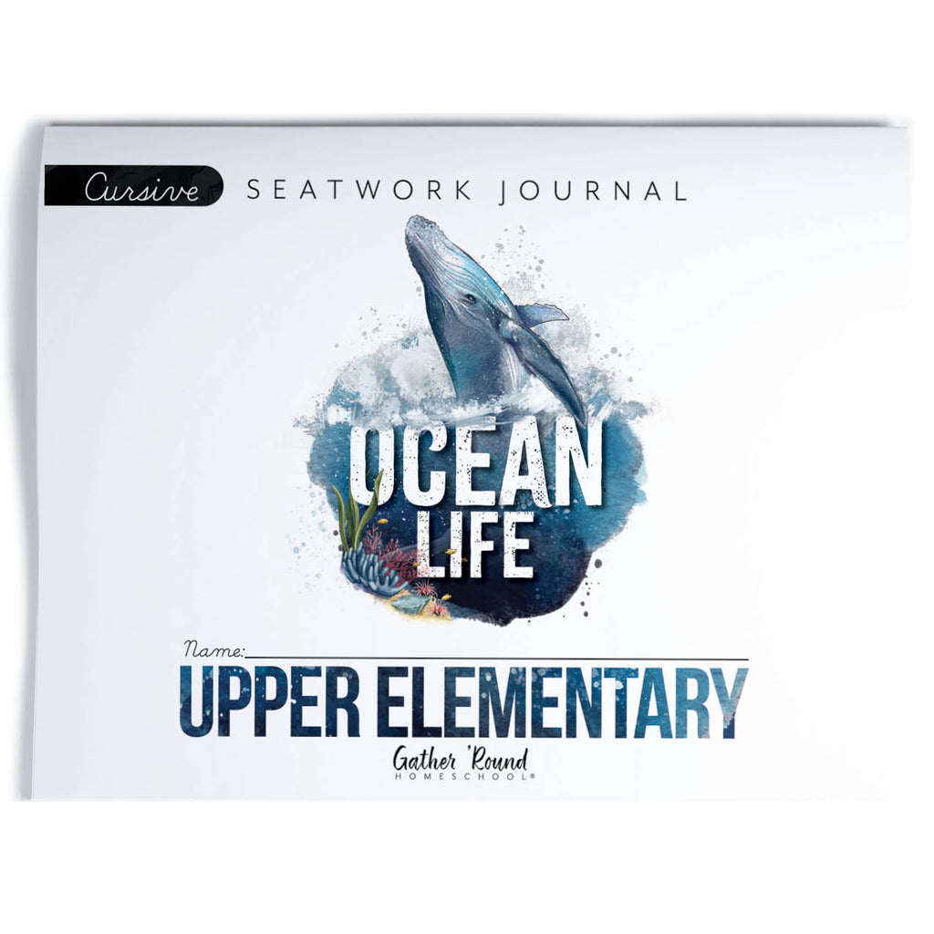 Ocean Life Printed Seatwork Books