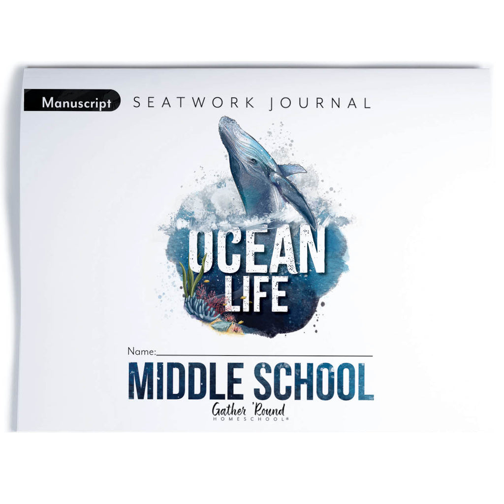 Ocean Life Printed Seatwork Books