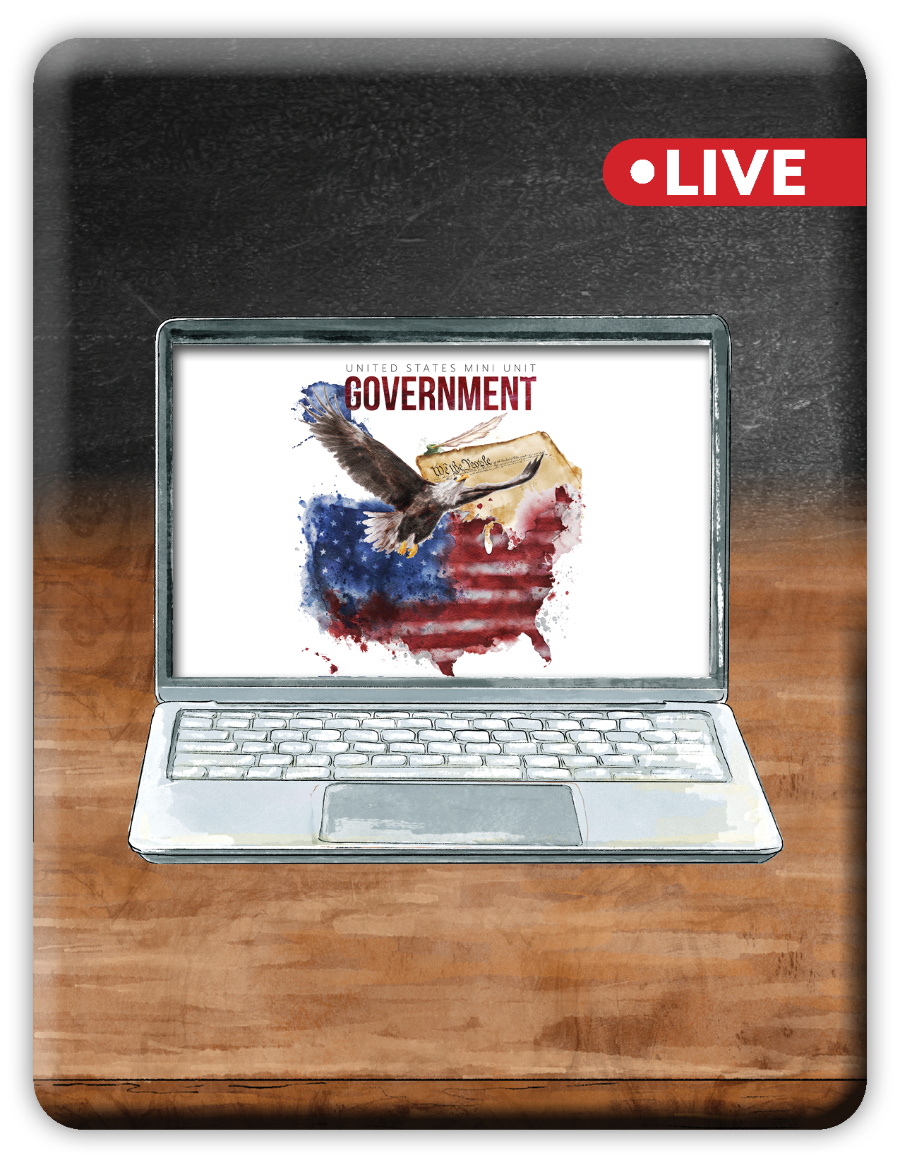Gather 'Round Online Academy US Government Live Class Product Image