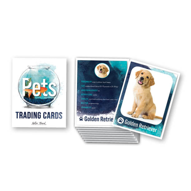 Pets Printed Trading Cards – Gather 'Round Homeschool USA