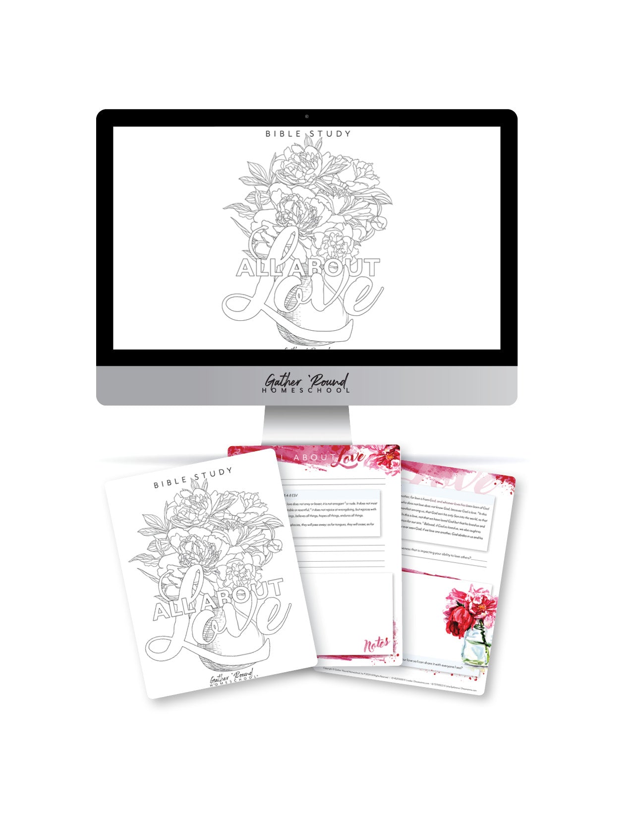 All About Love Bible Study – Gather 'Round Homeschool USA