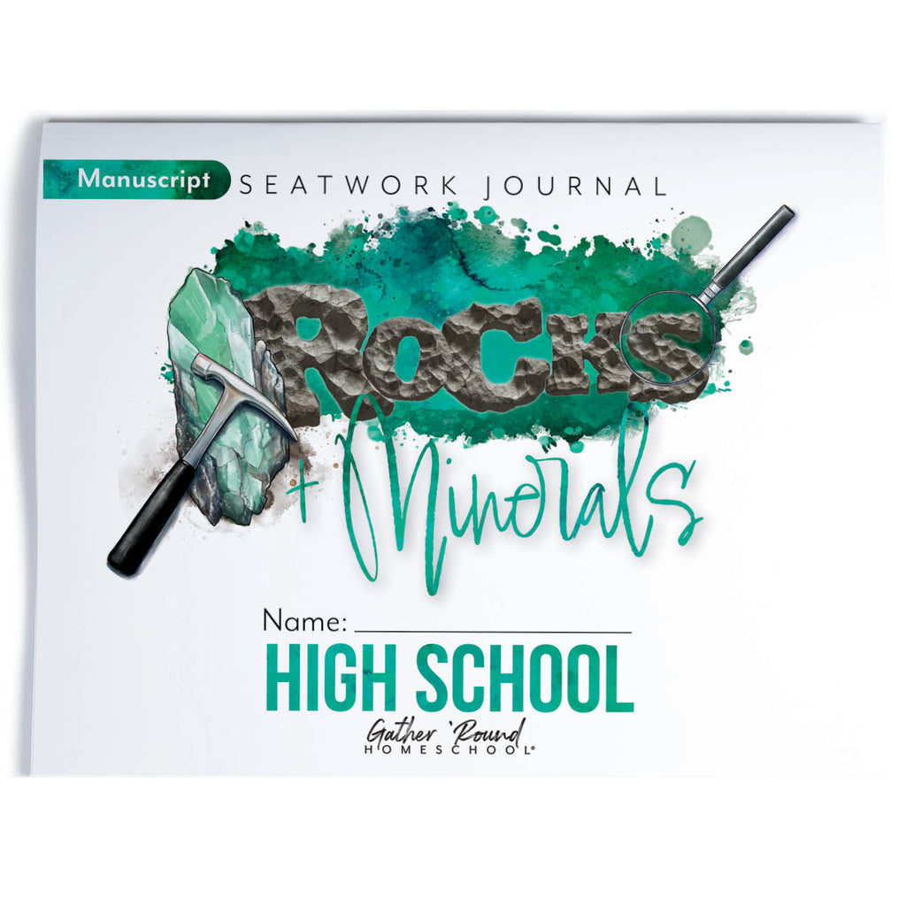 Rocks + Minerals Seatwork Books