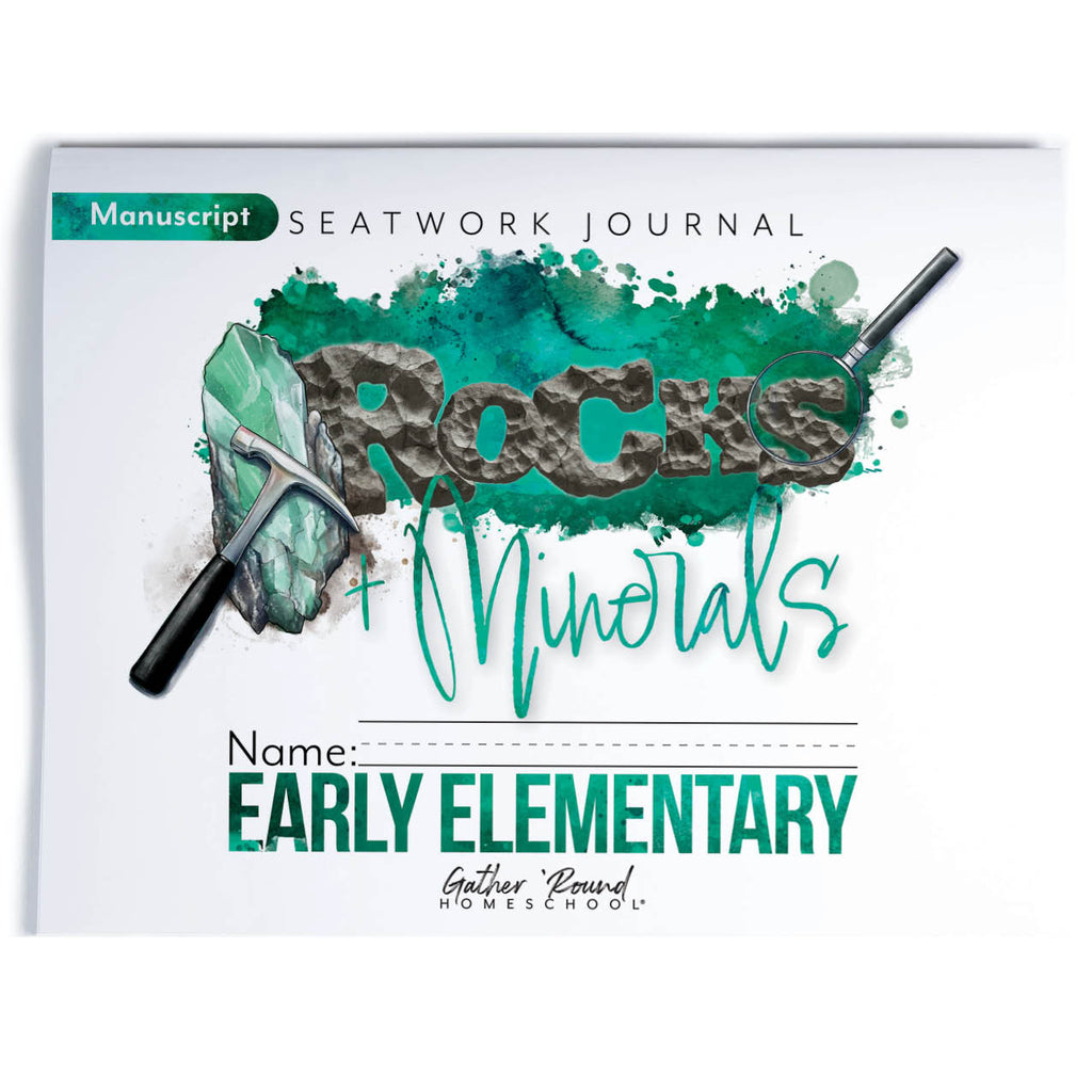 Rocks + Minerals Seatwork Books