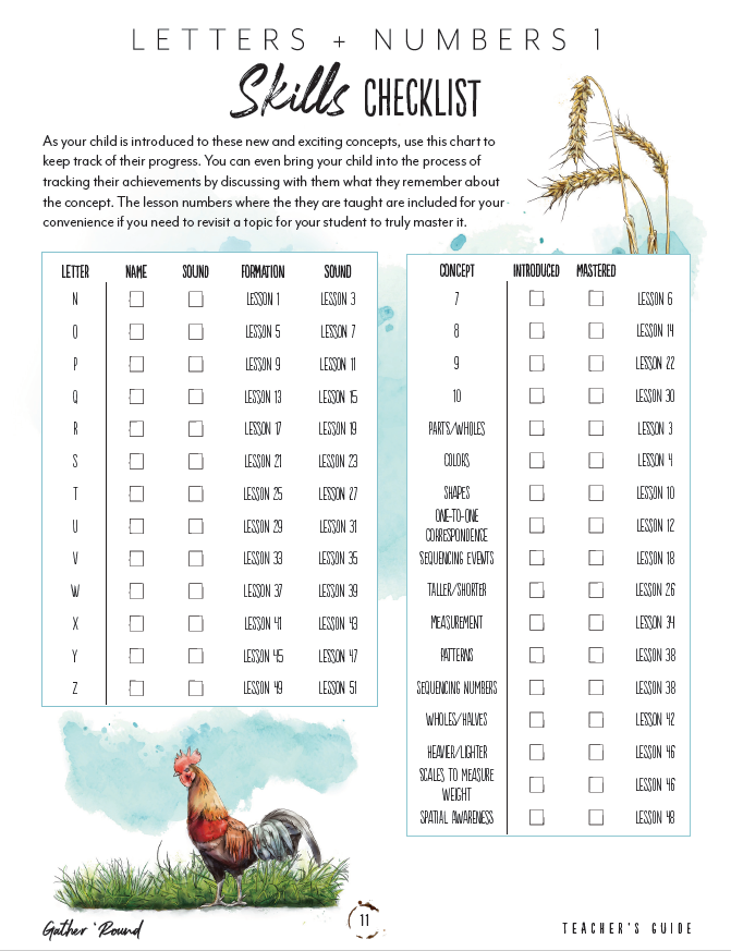 Letters + Numbers 2: Digital Bundle