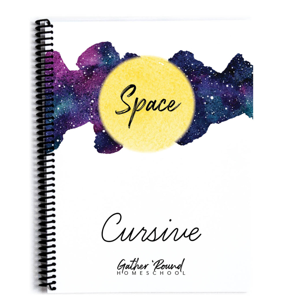 Space Cursive Writing Printed Book