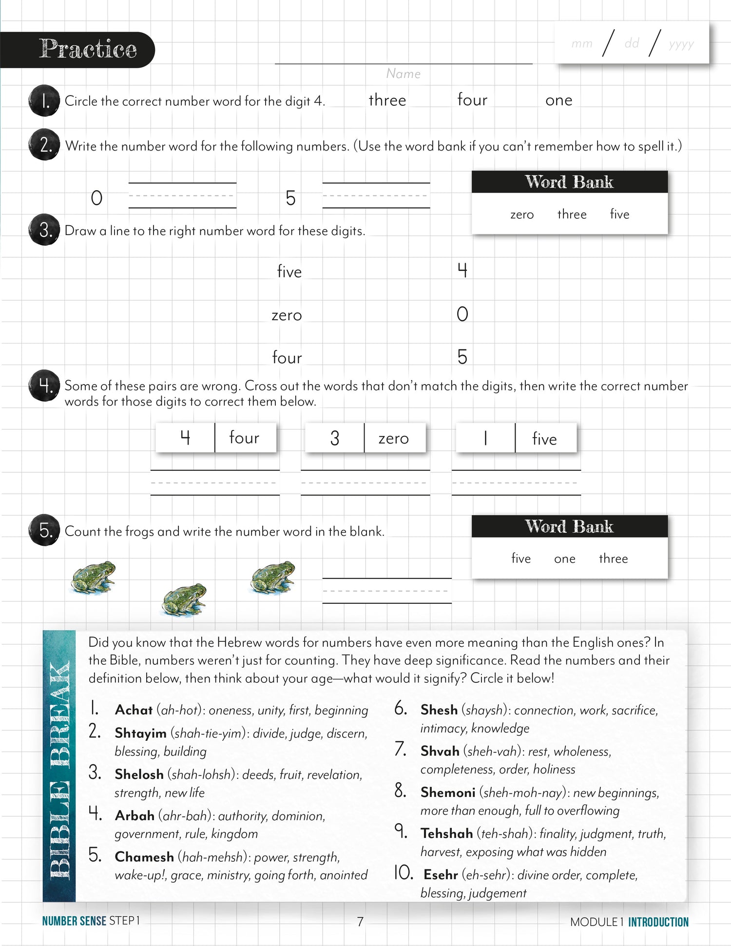 Modular Math: Number Sense (Printed Books)