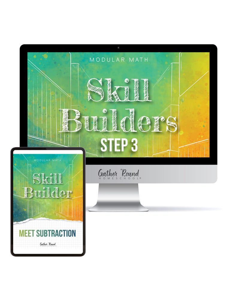 Modular Math: Subtraction Skill Builders