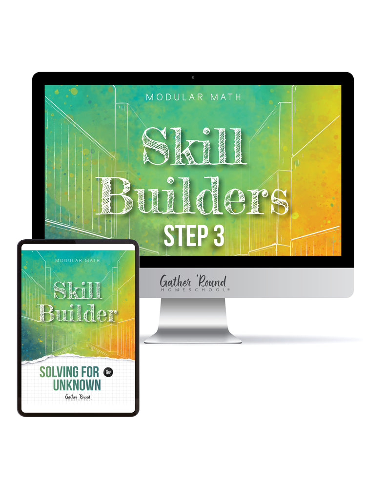 Modular Math: Subtraction Skill Builders