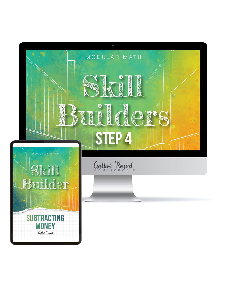 Modular Math: Subtraction Skill Builders