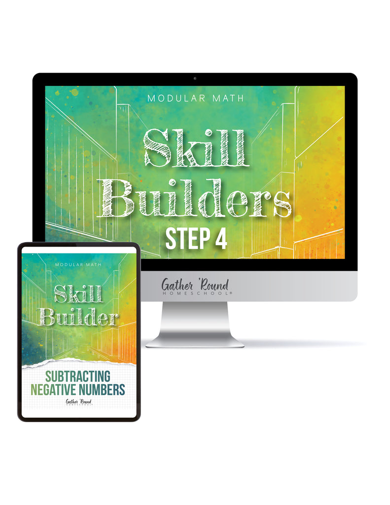 Modular Math: Subtraction Skill Builders