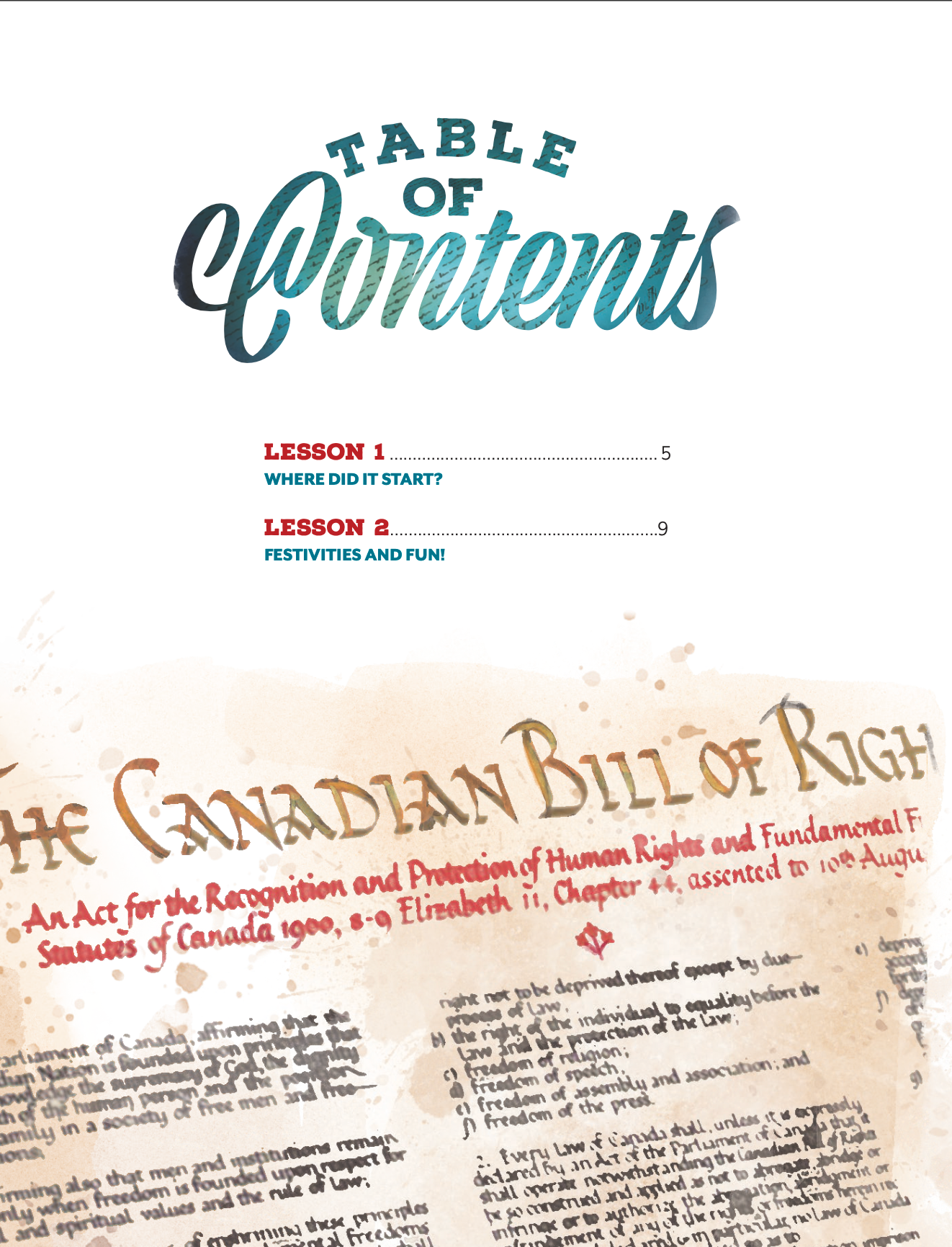 Canada Day Unit (Printed Books)