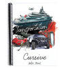 Transportation Cursive Writing Printed Book