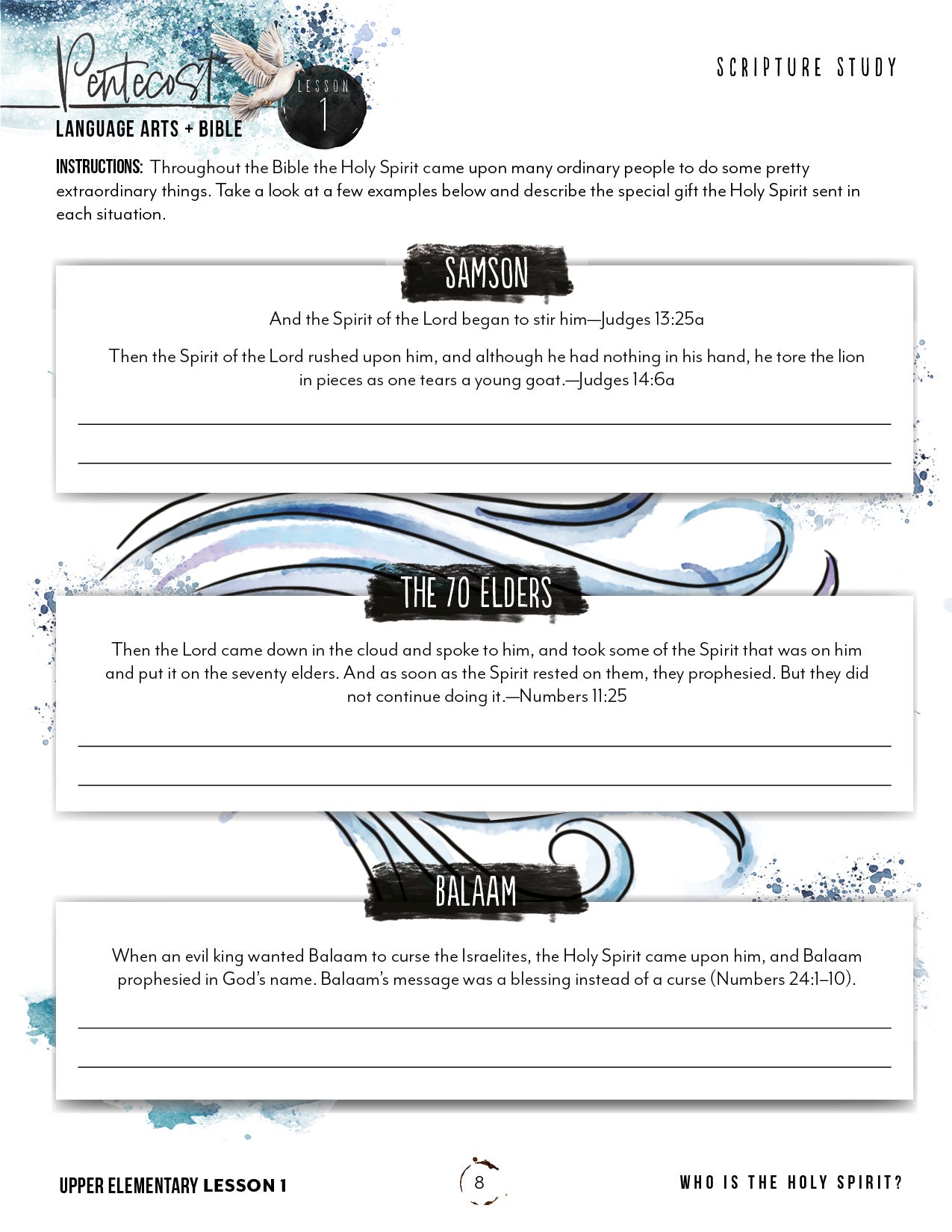 Pentecost Unit (Printed Books)