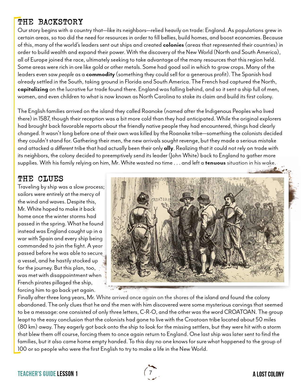 Unsolved Mysteries Unit (Printed Unit)