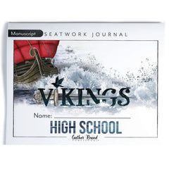Vikings Homeschool Unit Study Printed Seatwork Journal Manuscript High School
