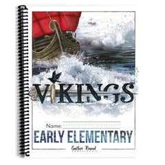 Vikings Homeschool Unit Study Printed Early Elementary Student Book