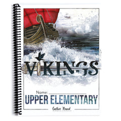 Vikings Homeschool Unit Study Printed Upper Elementary Student Book