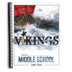 Vikings Homeschool Unit Study Printed Middle School Student Book