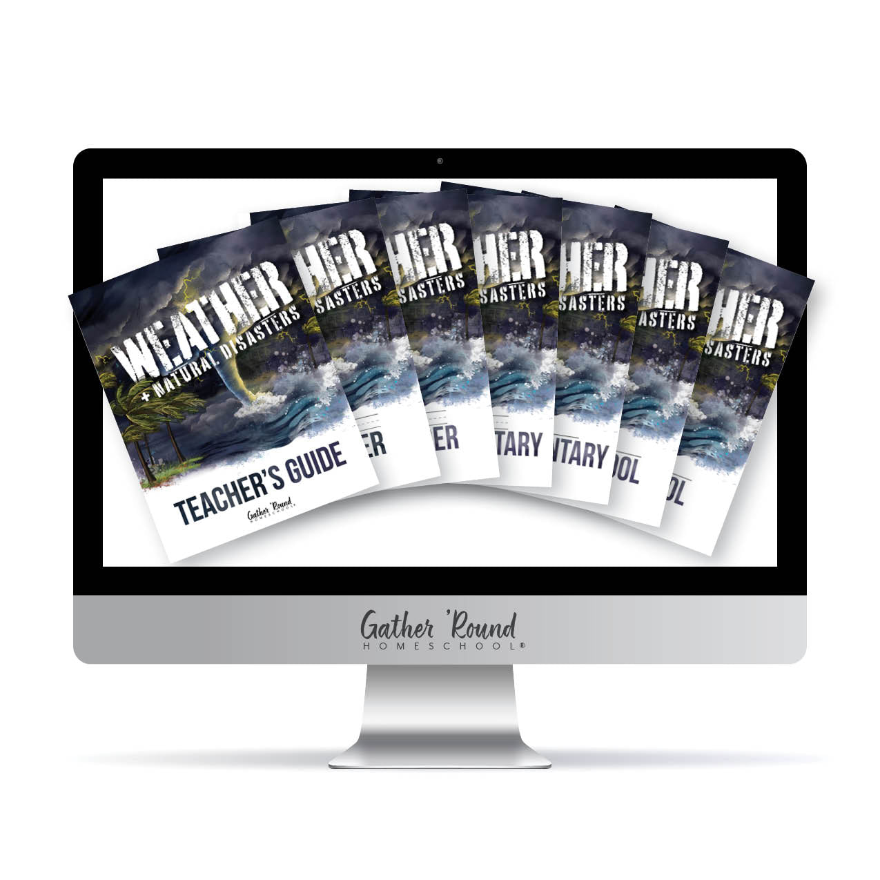 Weather + Natural Disasters Homeschool Unit Study Digital Complete Family Bundle 