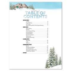 Winter Games Homeschool Unit Study Printed Level 2 Student Book Table of Contents