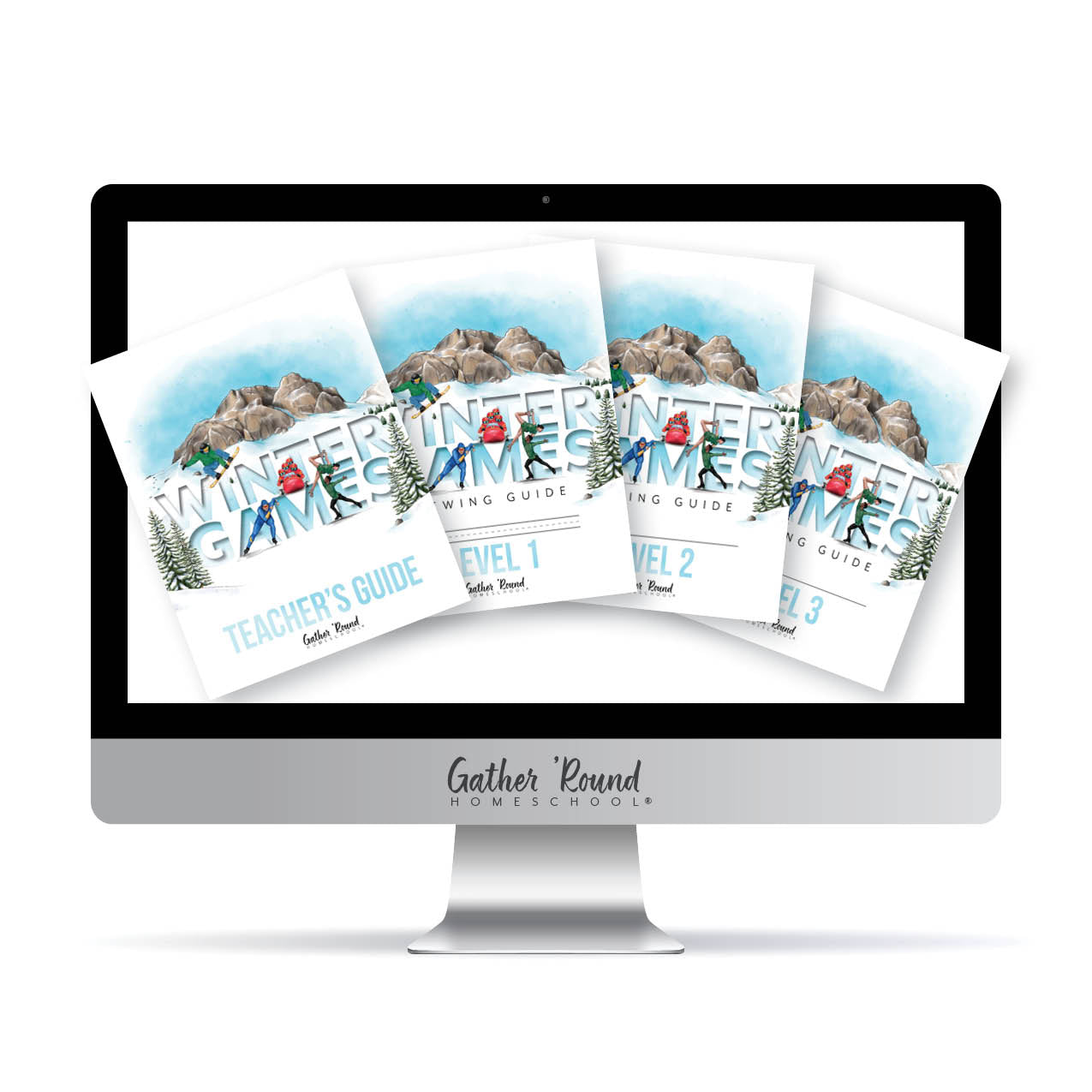 Winter Games Homeschool Unit Study Complete Family Digital Download Bundle 