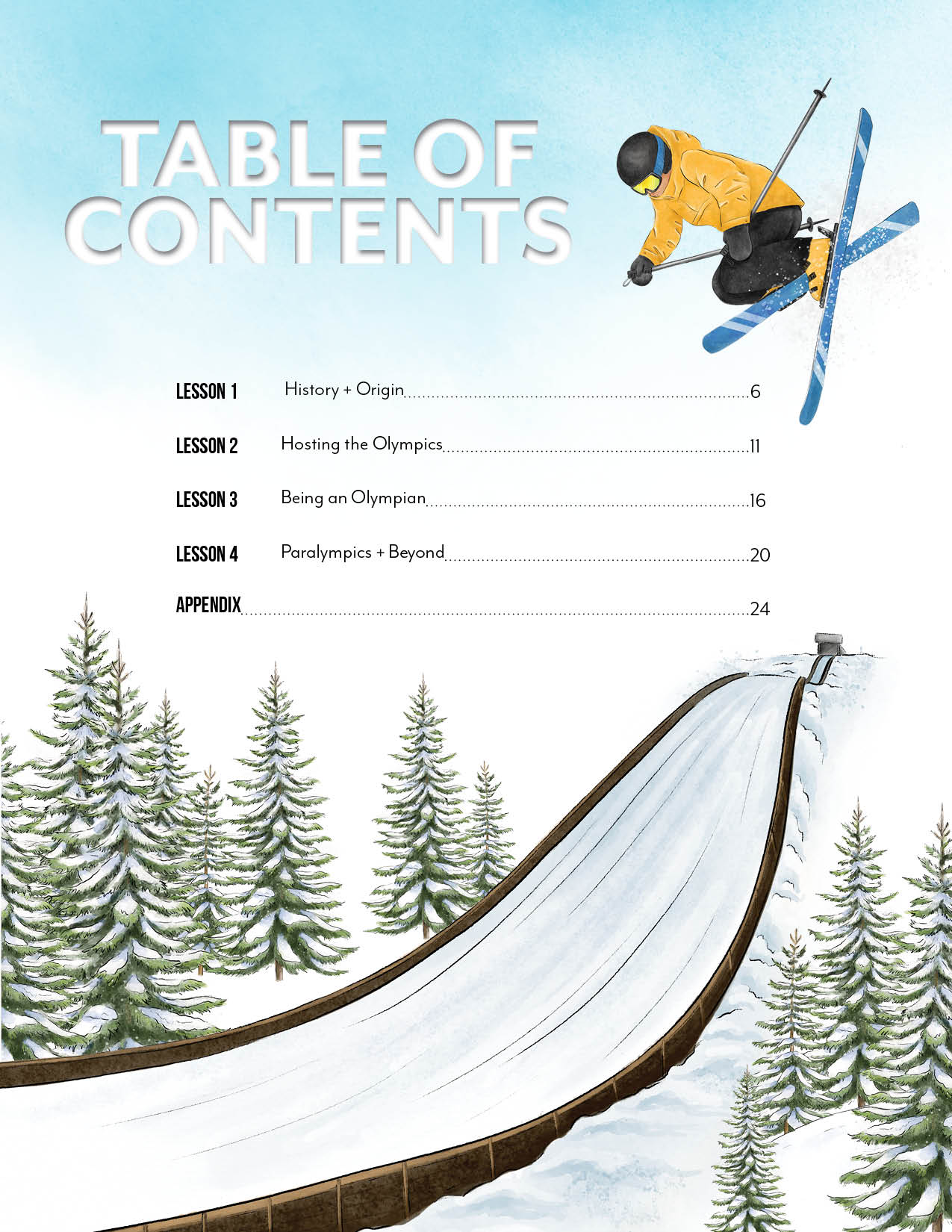 Winter Games Unit (Printed Books)