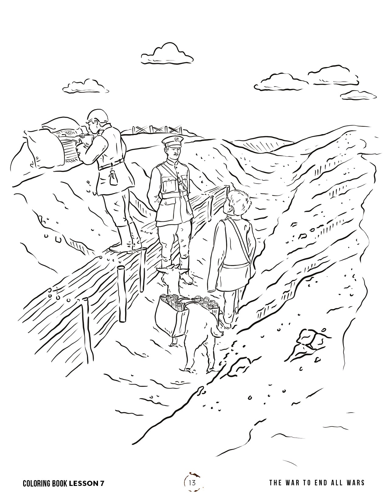 US History 4 Coloring Book (Printed)