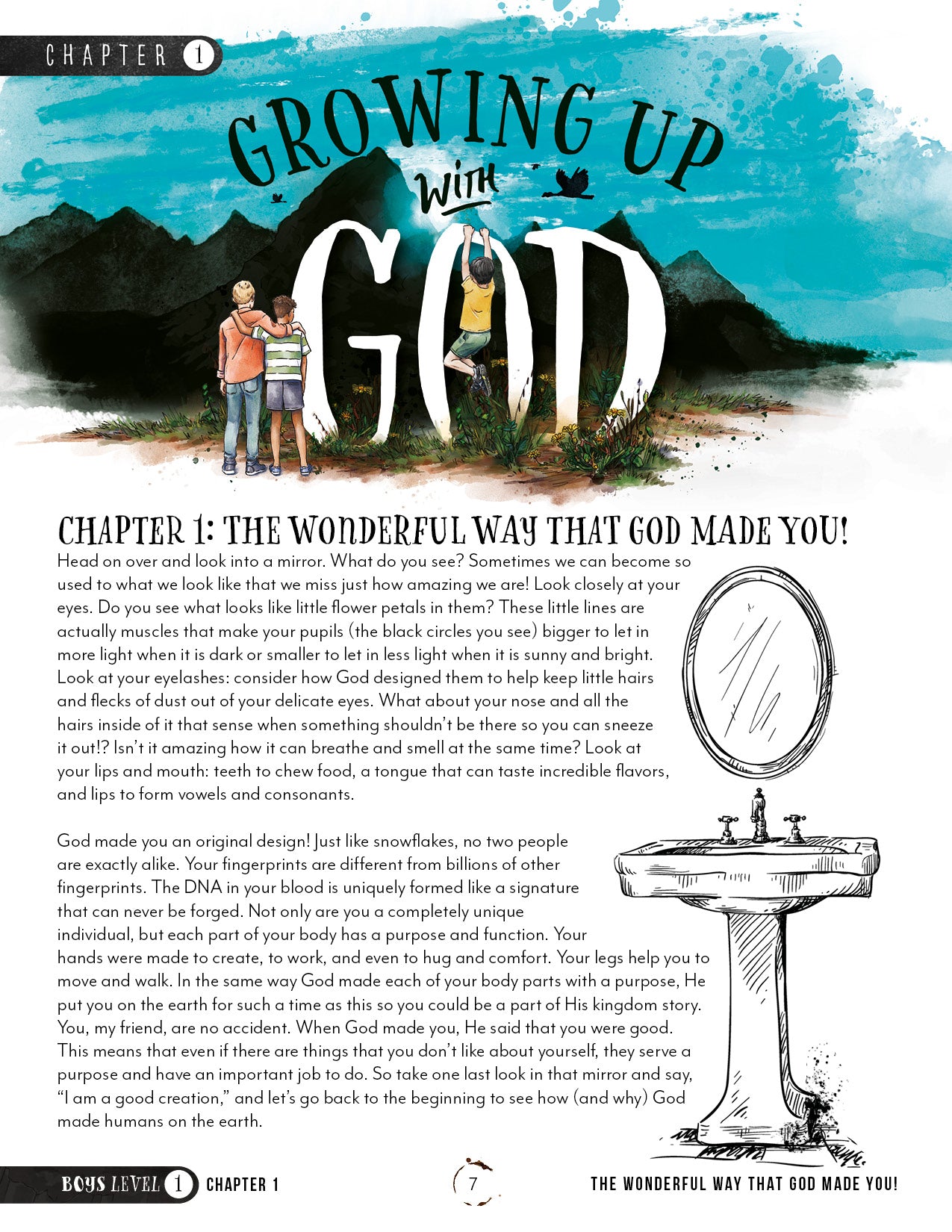 Growing Up with God Unit (Printed Books)