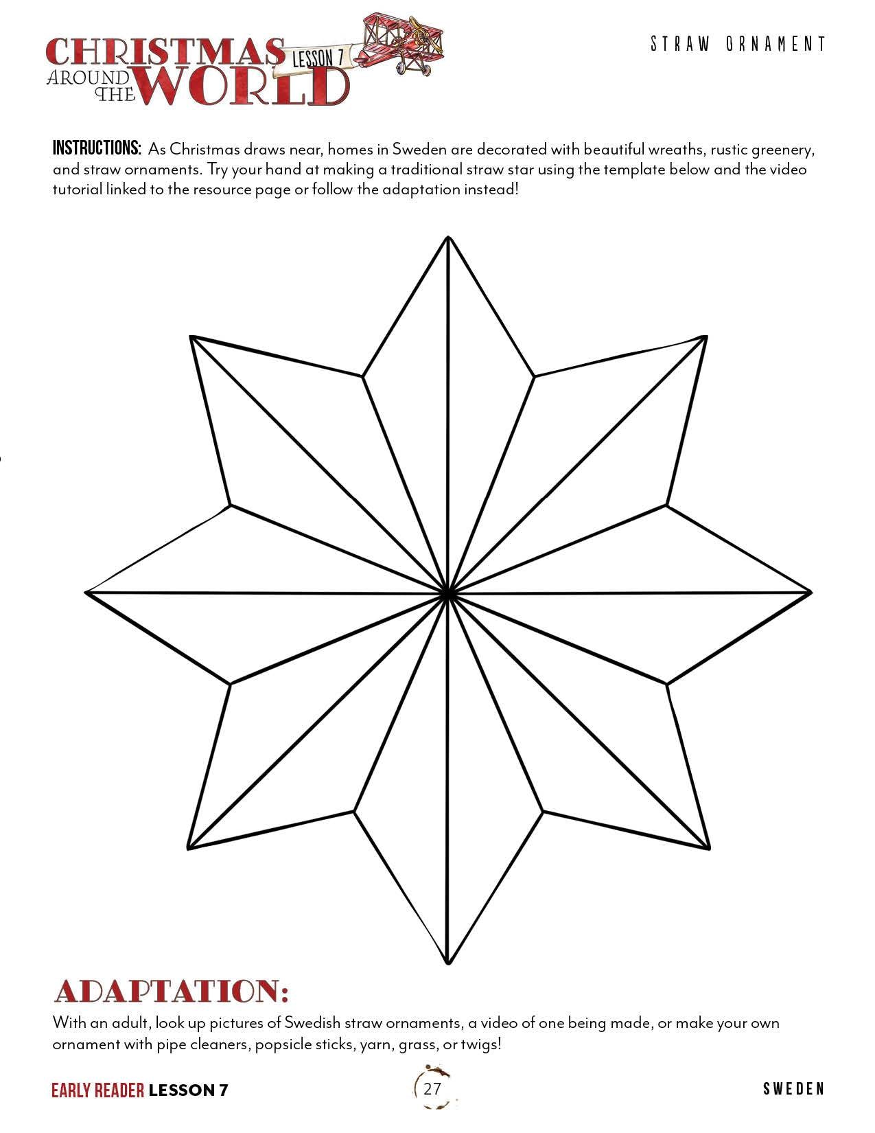 Christmas Around the World Unit (Printed Books)