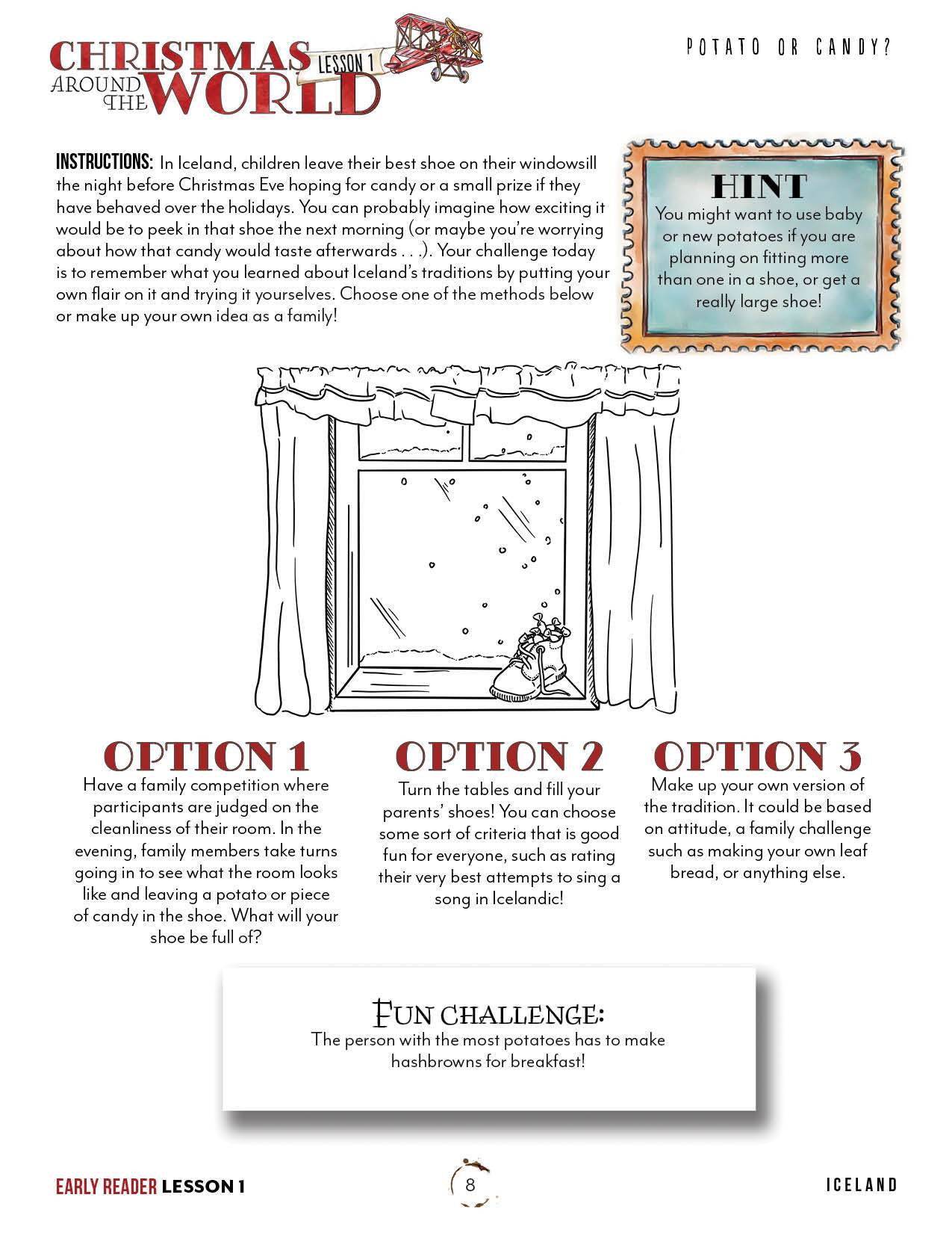 Christmas Around the World Unit (Printed Books)