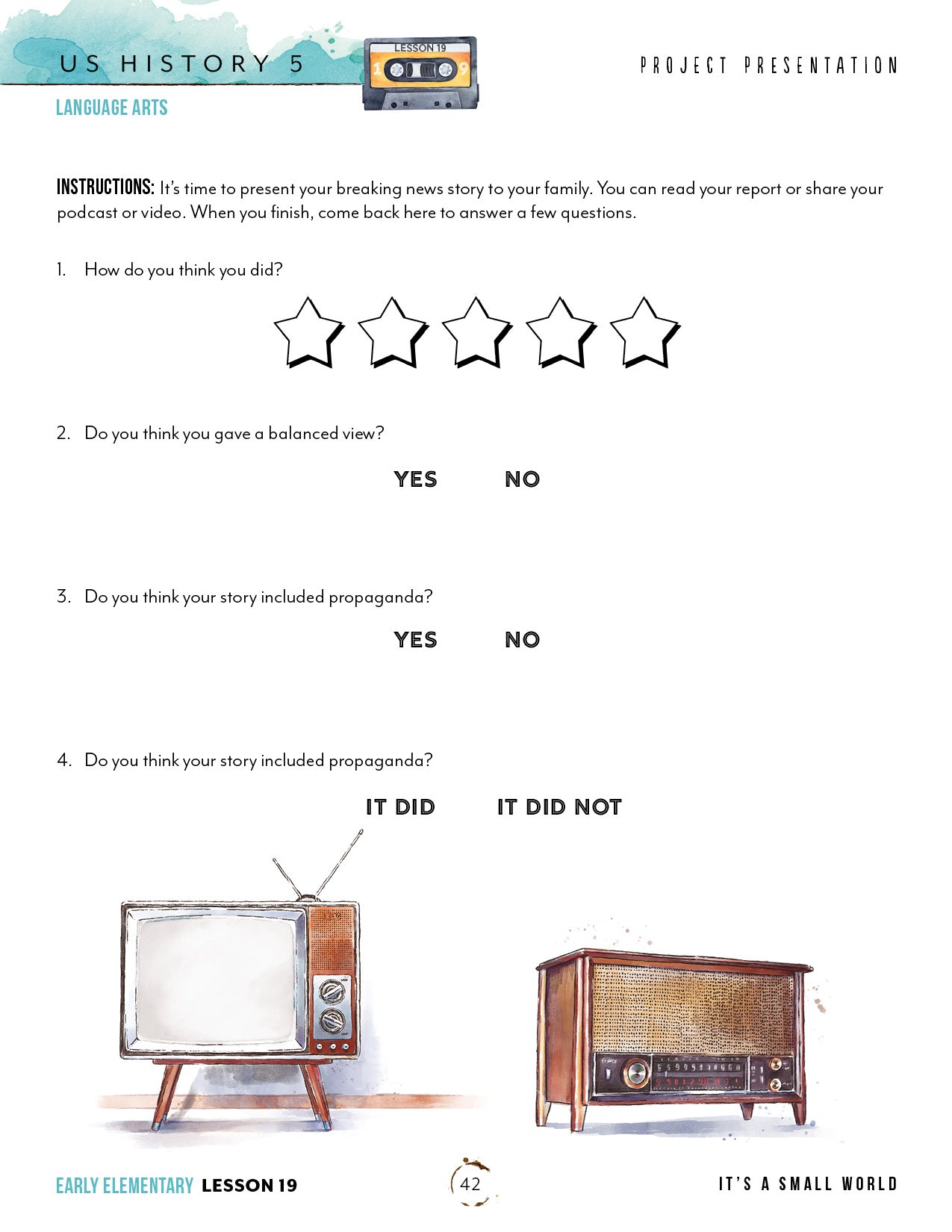 US History 5 Unit (Printed Books)