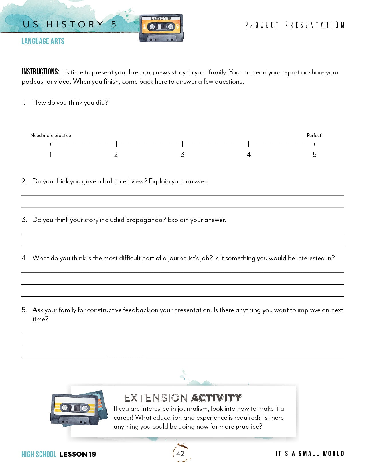 US History 5 Unit (Printed Books)