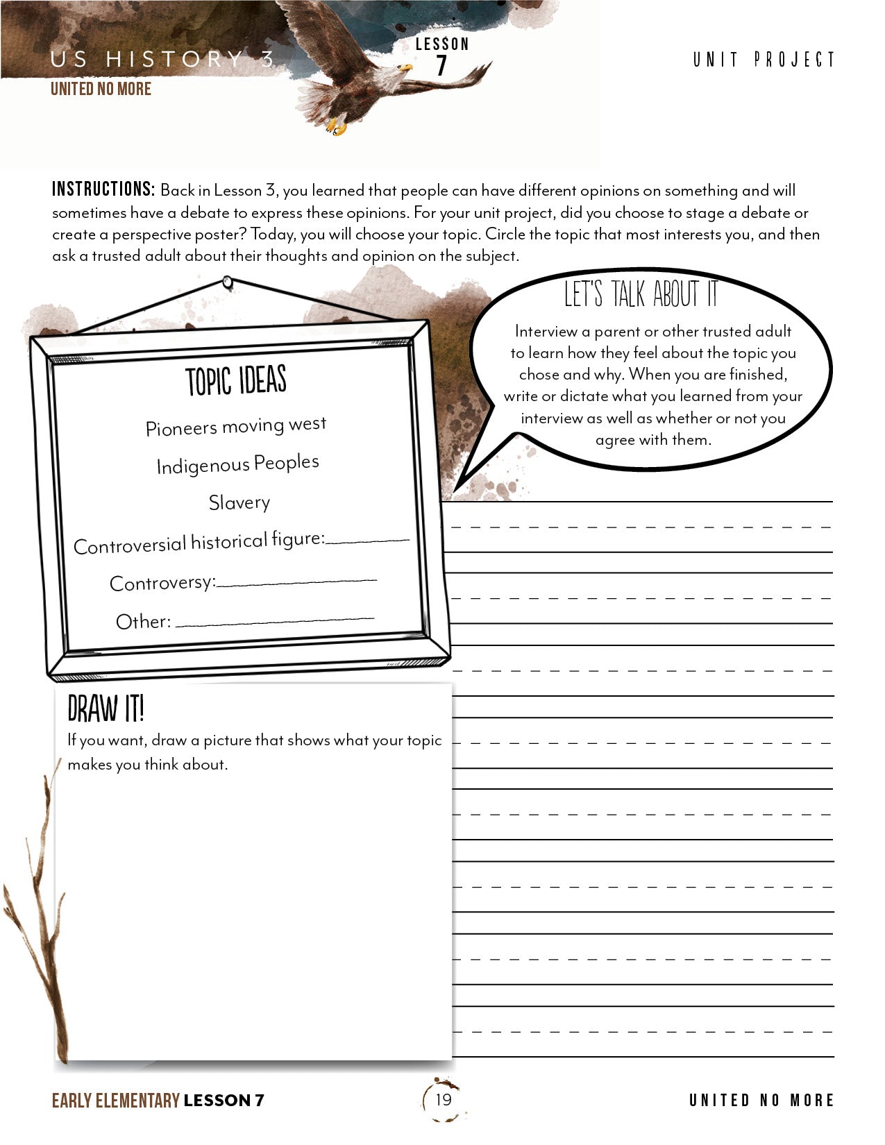 US History 3 Unit (Printed Books)