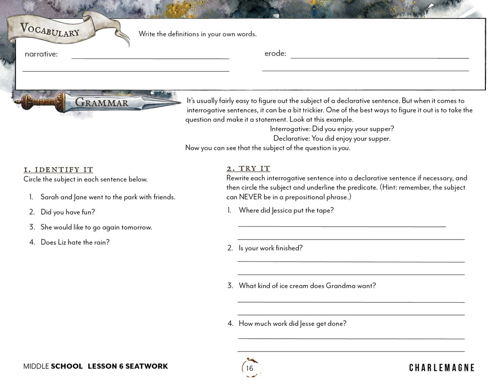 middle-ages-seatwork-books-gather-round-homeschool-usa for Free Printable Middle Ages Worksheets Middle Ages Seatwork Books – Gather 'Round Homeschool USA for Free Printable Middle Ages Worksheets